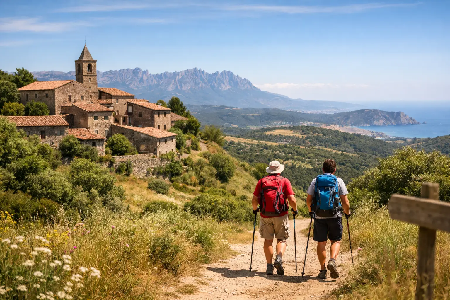 Catalonia Inn to Inn Walking Explained