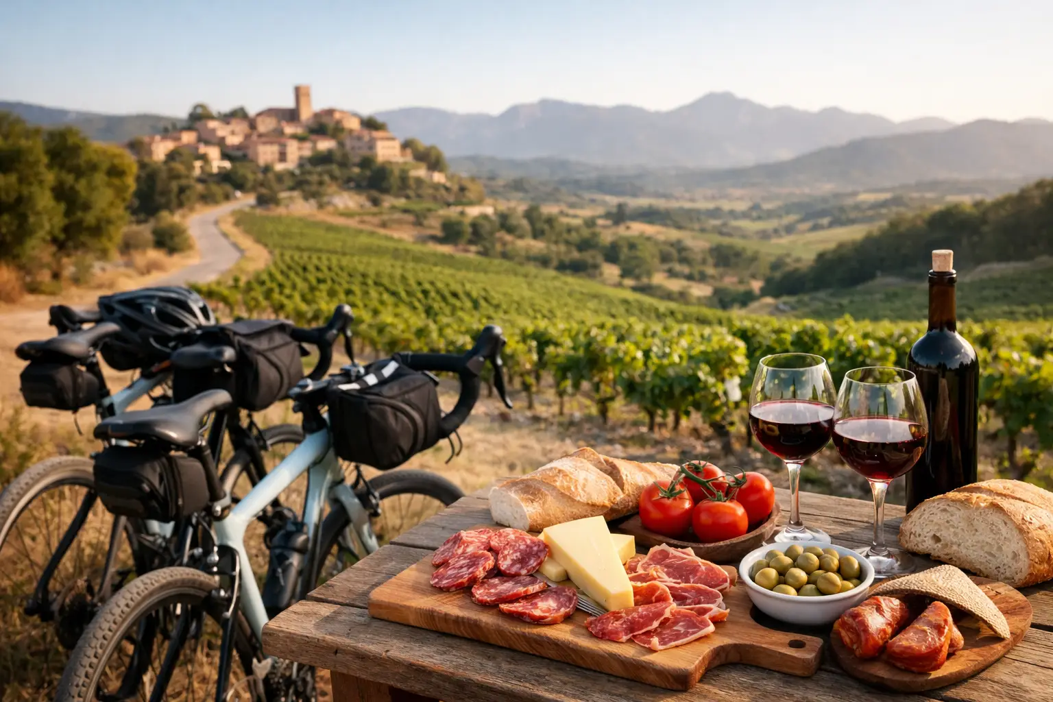 A Food Lovers Cycling Itinerary in Catalonia